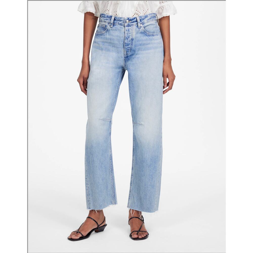 Madewell The Darted Barrel-Leg Jean NU023 Size 25 - Picture 2 of 16